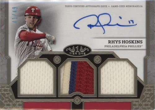 2024 Topps Tier One - Rhys Hoskins #T1AR-RH