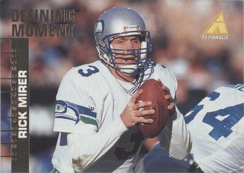 1995 Pinnacle Club Collection Rick Mirer #171