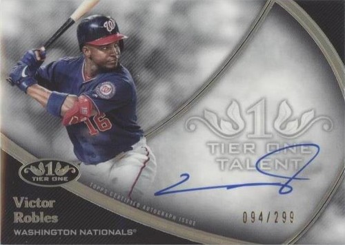 2020 Topps Tier One - Victor Robles #T1TA-VR