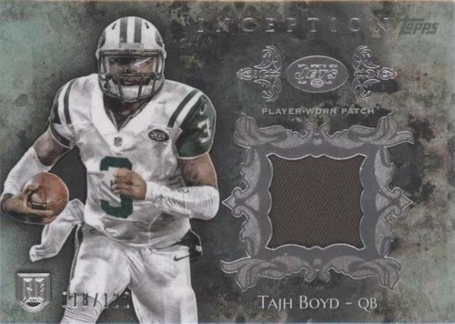 2014 Topps Inception Tajh Boyd #RP-TO