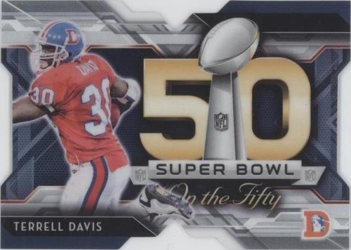 2015 Topps Chrome Terrell Davis #SBDC-TDA