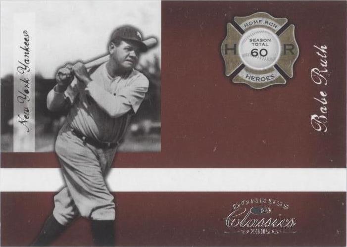 2005 Donruss Classics - Babe Ruth #HR-3