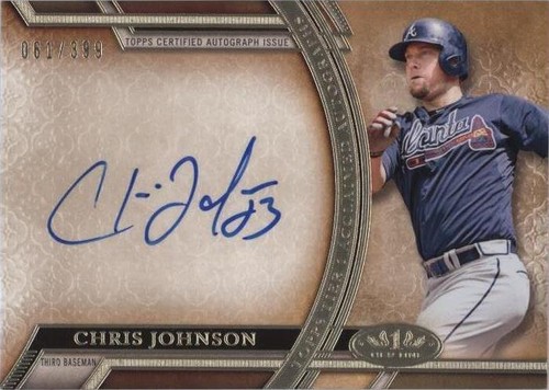 2015 Topps Tier One - Chris Johnson #AA-CJ