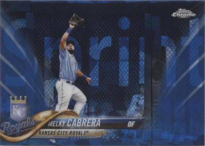 2018 Topps Chrome Sapphire Edition - Melky Cabrera #578