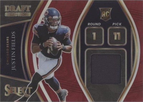 2021 Panini Select Justin Fields #DS-JFI