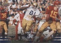 2013 Upper Deck University of Notre Dame Alan Page #10