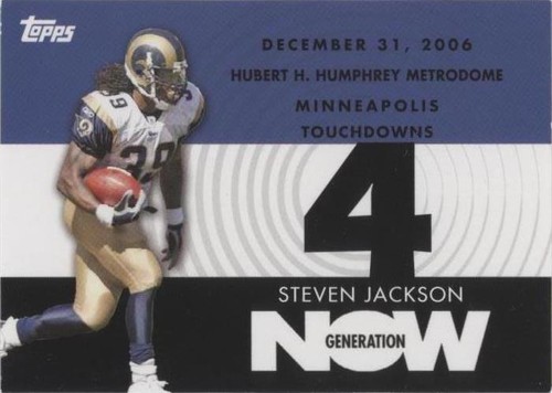 2007 Topps Steven Jackson #GN-SJ2