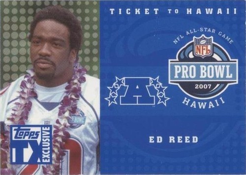 2007 Topps TX Exclusive Ed Reed #HA-ER