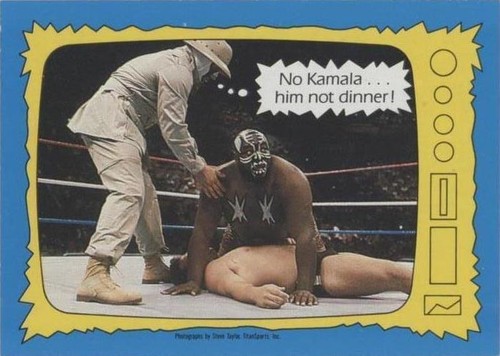 1987 Topps WWF - Kamala #70