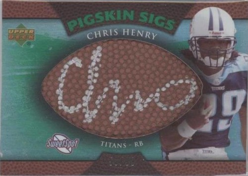 2007 NFL Sweet Spot Chris Henry #SSPS-CH
