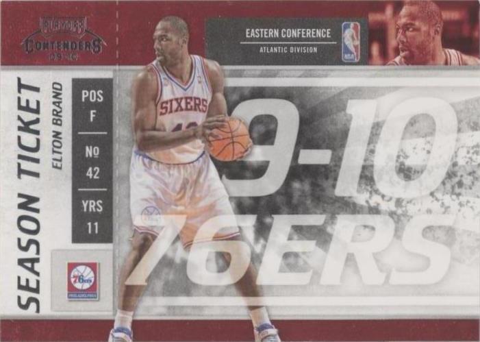 Playoff Contenders 2009-10 - Marca Elton #23