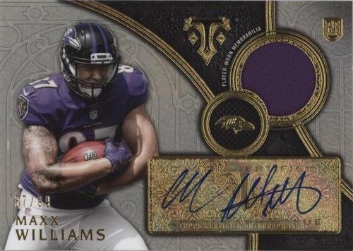 2015 Topps Triple Threads Maxx Williams #TTRAR-MW