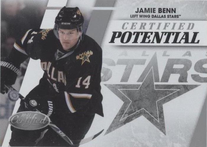 Certificado 2010-11 - Jamie Benn #14