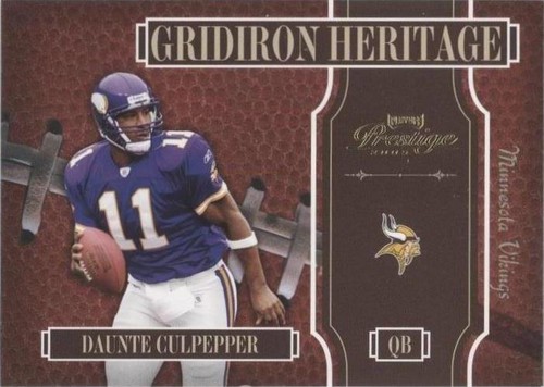 2005 Playoff Prestige Daunte Culpepper #GH-7