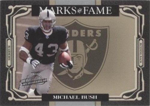 2007 Playoff Absolute Memorabilia Michael Bush #MOF-41