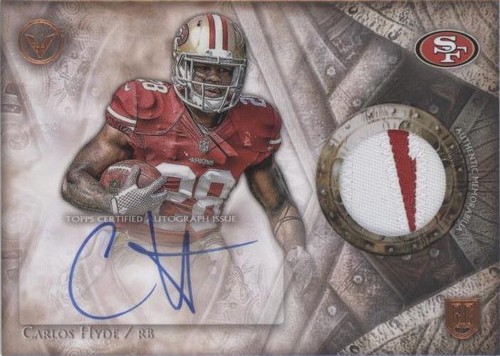 2014 Topps Valor Carlos Hyde #SOH-CH