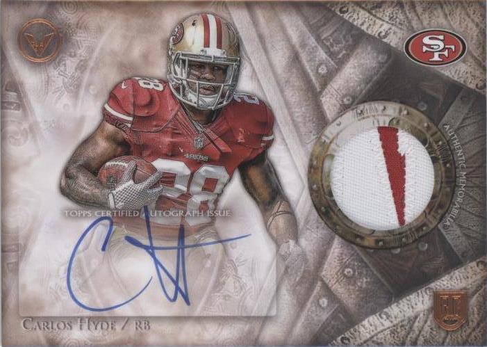 2014 Topps Valor Carlos Hyde #SOH-CH