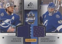 2020-21 Upper Deck SP Game Used - Andrei Vasilevskiy Victor Hedman #ASD-VH