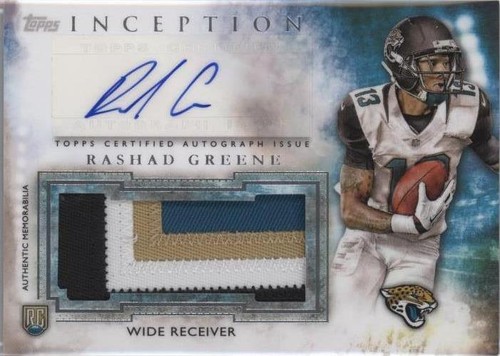 2015 Topps Inception Rashad Greene #AJP-RG