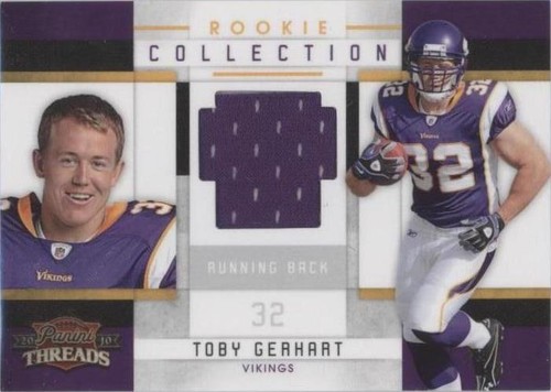 2010 Panini Threads Toby Gerhart #35