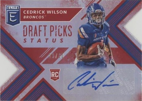 2018 Panini Elite Draft Picks Cedrick Wilson Jr. #188