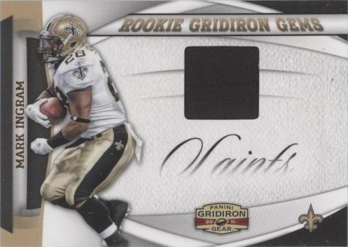2011 Panini Gridiron Gear Mark Ingram #12