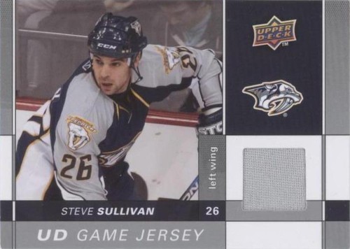 2009-10 Upper Deck - Steve Sullivan #GJ-SU