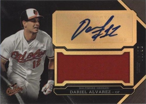 2016 Topps Triple Threads - Dariel Alvarez #UAJR-DA