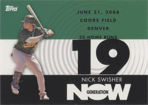 2007 Topps - Nick Swisher #GN378