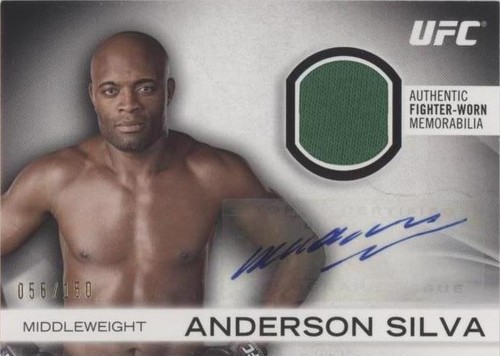 2012 Topps UFC Knockout - Anderson Silva #AFG-ASI
