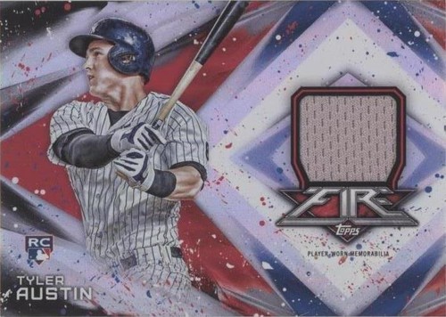 2017 Topps Fire - Tyler Austin #FR-TAU