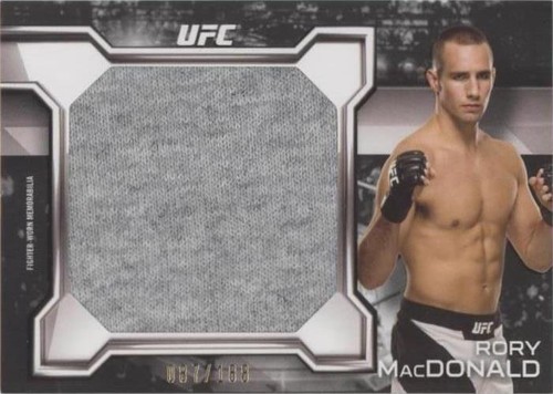 2016 Topps UFC Knockout - Rory MacDonald #KR-RM