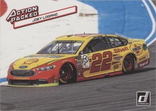 2019 Panini Donruss NASCAR - Joey Logano #A4