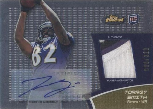2011 Topps Finest Torrey Smith #RAP-TS