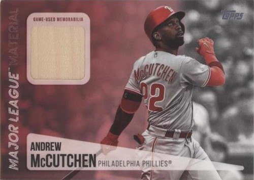 2019 Topps - Andrew McCutchen #MLM-AM