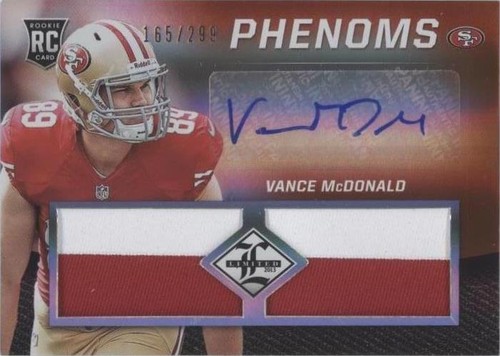 2013 Panini Limited Vance McDonald #239