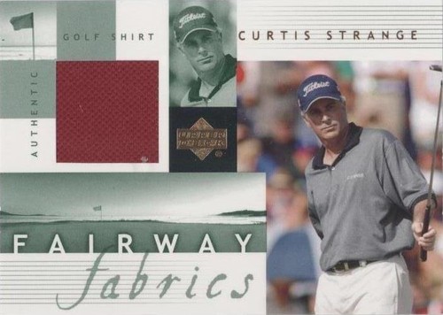 2002 Upper Deck - Curtis Strange #CS-FF
