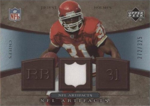 2007 Upper Deck Artifacts Priest Holmes #NFL-PH