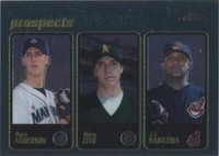2001 Topps Chrome - Ben Sheets David Walling Scott Sobkowiak #289