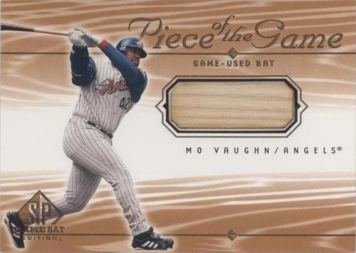 2001 SP Game Bat Edition - Mo Vaughn #MV