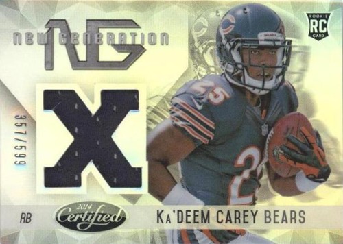2014 Panini Certified Ka'Deem Carey #NG-KC