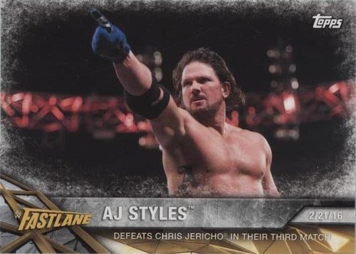 2017 Topps WWE Road to Wrestlemania - AJ Styles #27