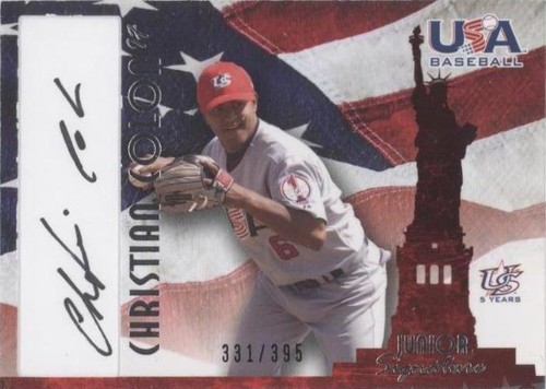 2007 USA Baseball - Christian Colon #A-32