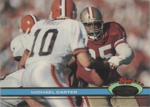 1991 Topps Stadium Club Michael Carter #183