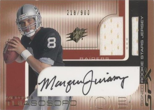 2001 SPx Marques Tuiasosopo #119