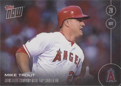 2016 Topps Now - Mike Trout #106