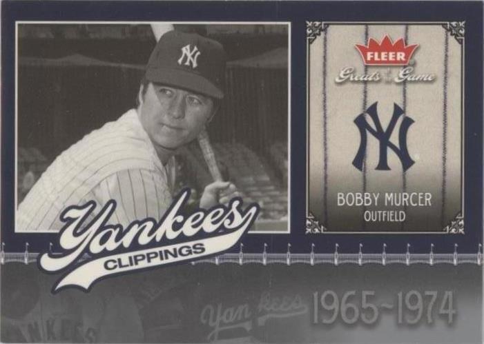 2006 Fleer Greats of the Game - Bobby Murcer #NYY-BM