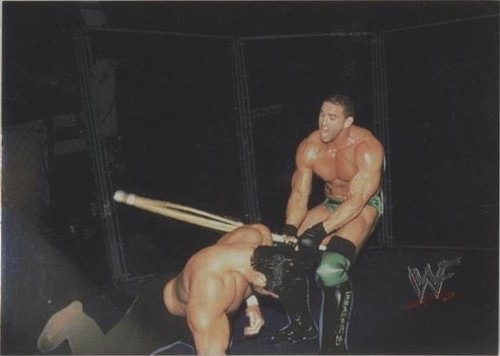 2000 Comic Images WWF No Mercy - Ken Shamrock Steve Blackman #71