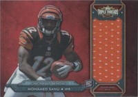 2012 Topps Triple Threads Mohamed Sanu #TTRJR-35