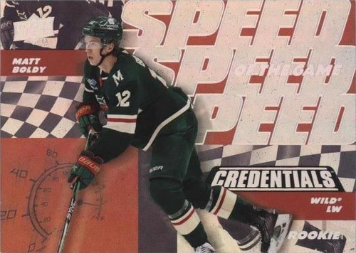 2022-23 Upper Deck Credentials - Matt Boldy #SGR-1